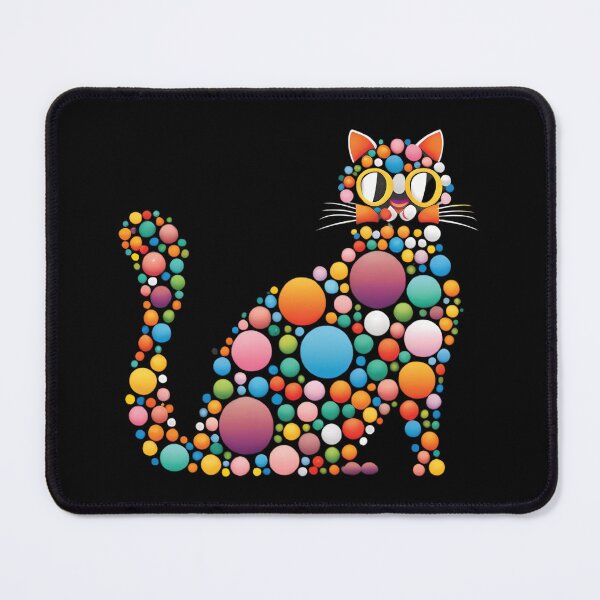 Item preview, Dot Day polka dot cat designed and sold by BuxomBabe21.
