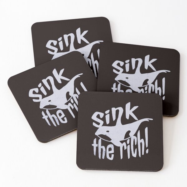 Item preview, Sink the rich! designed and sold by Dunkelflaute.