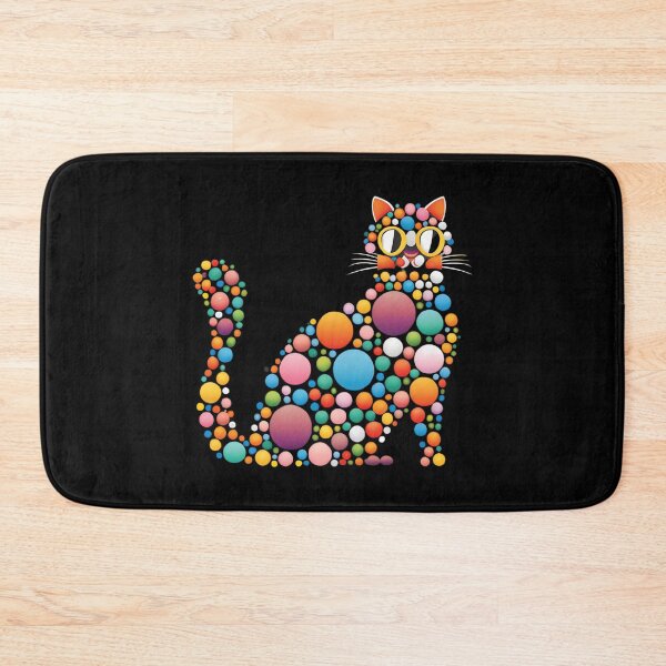 Item preview, Dot Day polka dot cat designed and sold by BuxomBabe21.