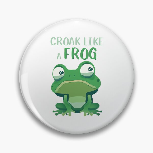 Item preview, Croak like a frog designed and sold by nongengz.