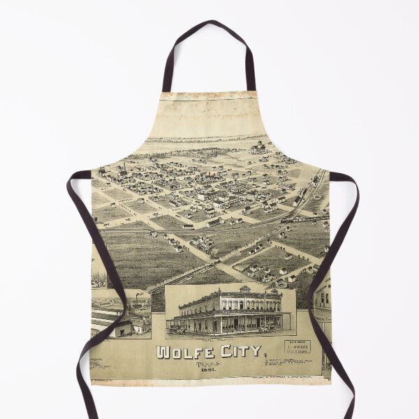 Item preview, Wolfe City, Texas (1891) designed and sold by allhistory.