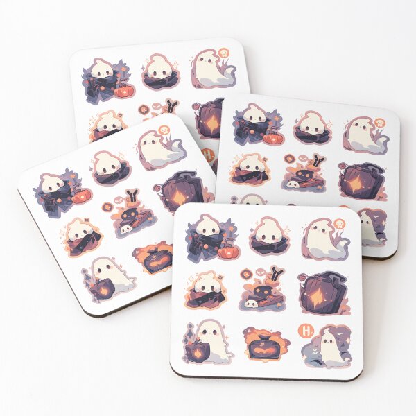Item preview, Spooky Delights: The Ultimate Halloween Sticker Collection designed and sold by KaleidoKiosk.