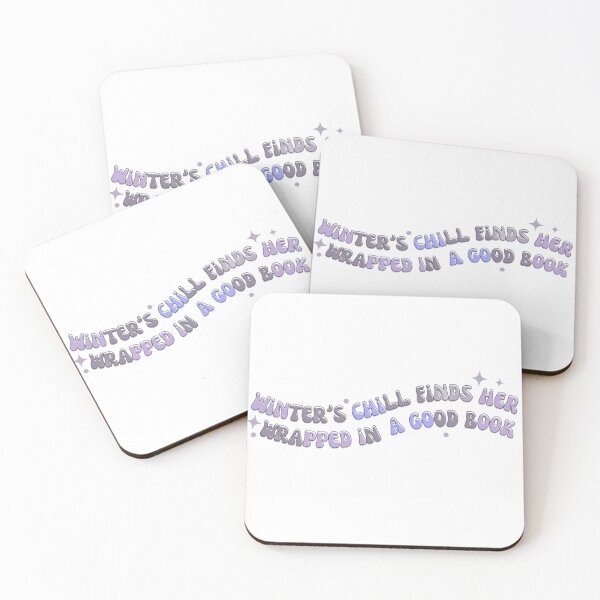 Item preview, Aesthetic retro winter books reading quote designed and sold by AestHenni17.