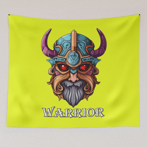 Item preview, Nordic Scandinavian Warrior Viking Helmet designed and sold by ⭐Beatiful House⭐.