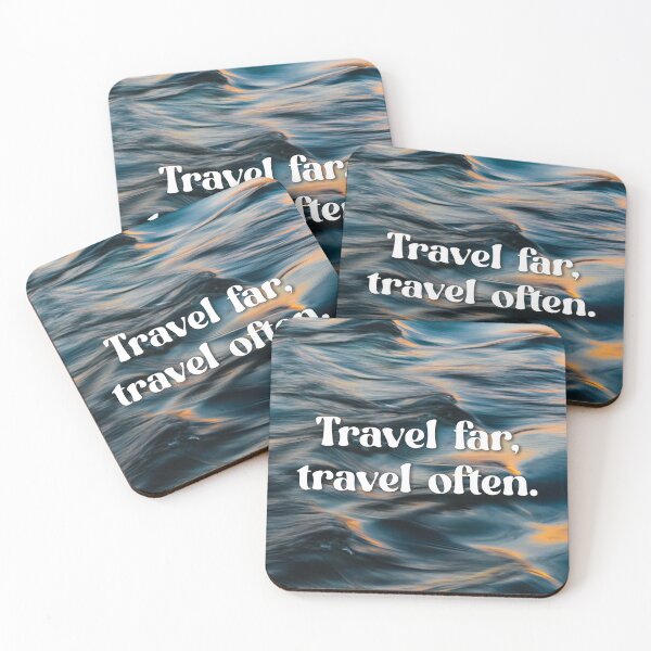 Item preview, Travel far, travel often., World Tourism Day, Trav designed and sold by Absent-Visual.