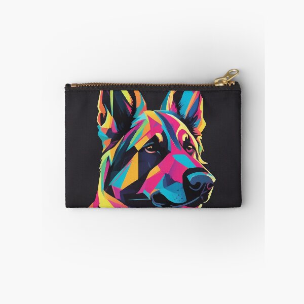 Item preview, Geometrically stylized German Shepherd  designed and sold by Purrfectly  Furr.