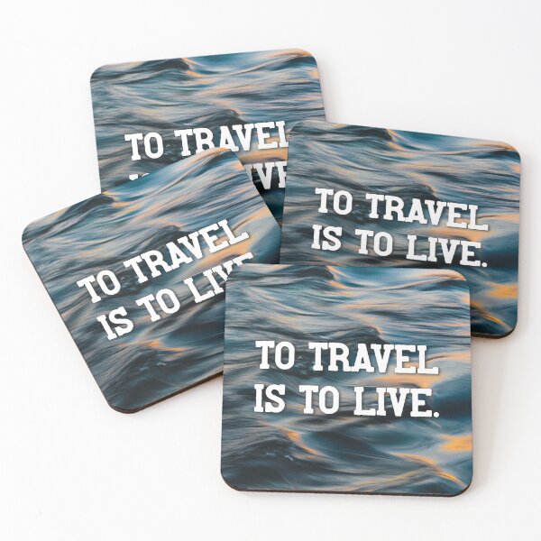 Item preview, To travel is to live, travel often., World Tourism Day, Trav designed and sold by Absent-Visual.