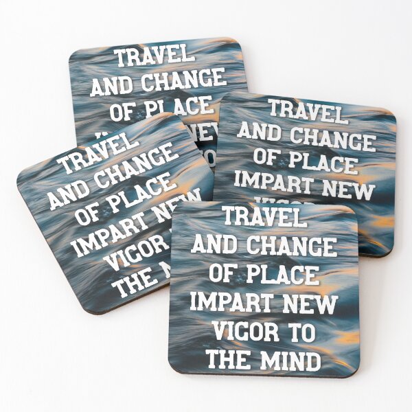 Item preview, Travel and change of place impart new vigor to the mind, travel often., World Tourism Day, Trav designed and sold by Absent-Visual.