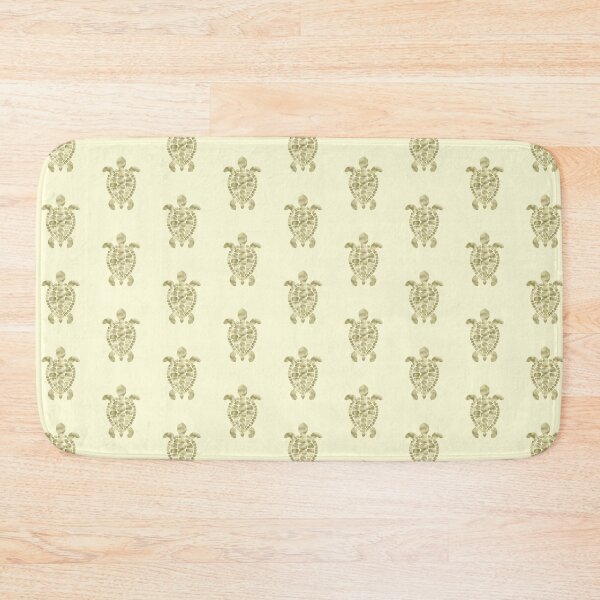 Item preview, golden turtle mosaic pattern designed and sold by octo-PS.