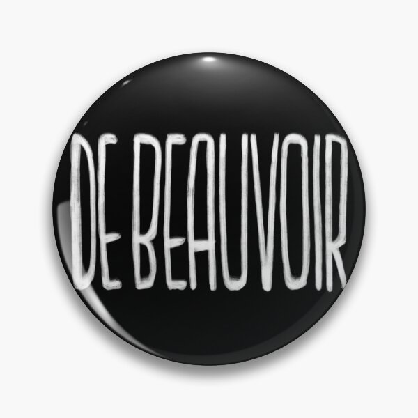 Item preview, Philosophy, Simone de Beauvoir designed and sold by badlydrawnbabe.