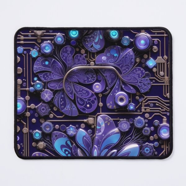 Item preview, Futuristic Sci-Fi Floral Fusion #2 designed and sold by Electric-Easel.