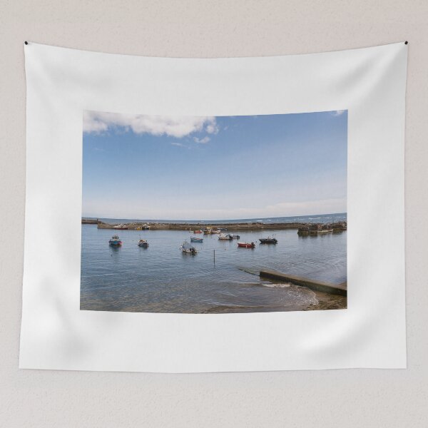 Item preview, Fishing boats in the harbour designed and sold by yackers1.
