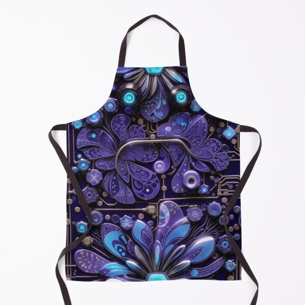 Item preview, Futuristic Sci-Fi Floral Fusion #2 designed and sold by Electric-Easel.