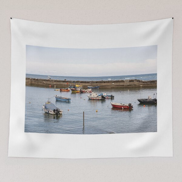 Item preview, Staithes harbour fishing boats designed and sold by yackers1.