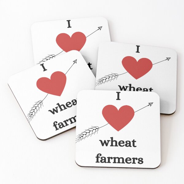 Item preview, Amo a los agricultores de trigo. designed and sold by ootzie.