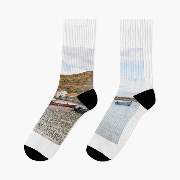 Item preview, Staithes Harbour, North Yorkshire designed and sold by yackers1.