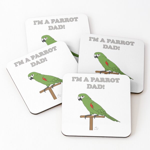 Item preview, I'm a Parrot Dad! - Hahn's Macaw designed and sold by Laughing Parrot Studio.