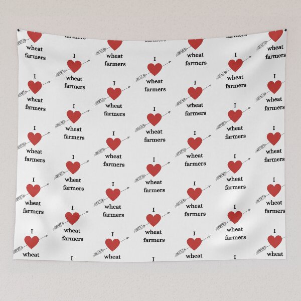 Item preview, Amo a los agricultores de trigo. designed and sold by ootzie.