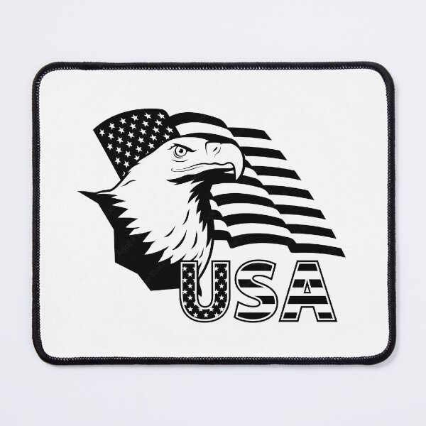 Item preview, rock flag and eagle designed and sold by Robert-bh.