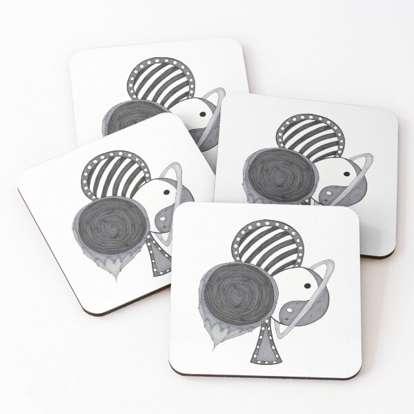 Item preview, Clubs Playing Cards Suit Yinyang Pattern Design designed and sold by Harold-Inks.