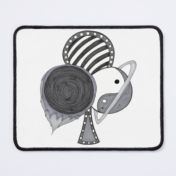 Item preview, Clubs Playing Cards Suit Yinyang Pattern Design designed and sold by Harold-Inks.