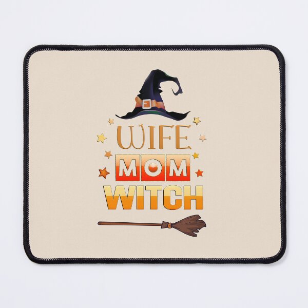 Item preview, WIFE MOM WITCH designed and sold by Fateh-Kro ⭐⭐⭐⭐⭐.