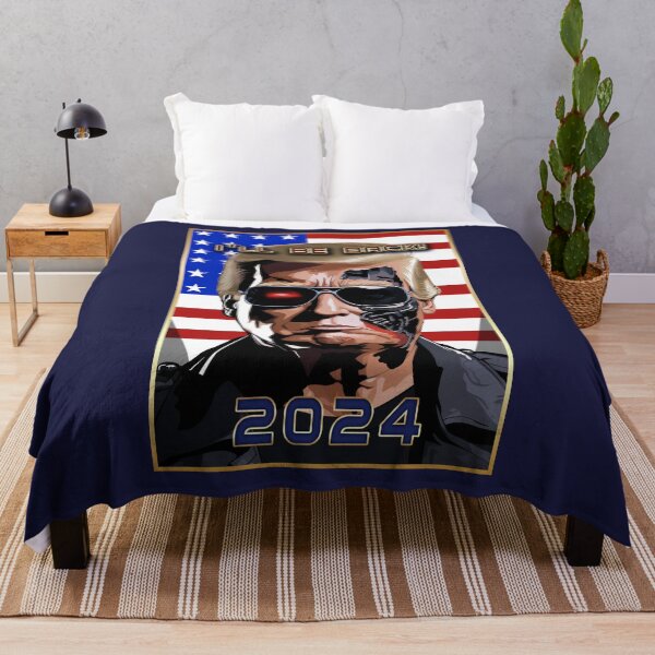 Item preview, Ill Be Back! Trump 2024 designed and sold by E3DArt.
