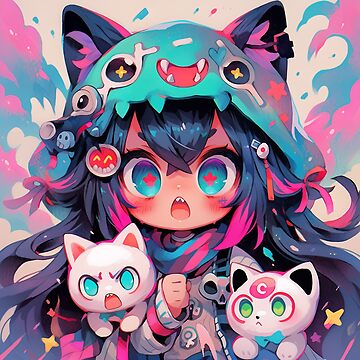 Colorful Chibi Girl Cute - Anime Pfp Cute (@pfp)