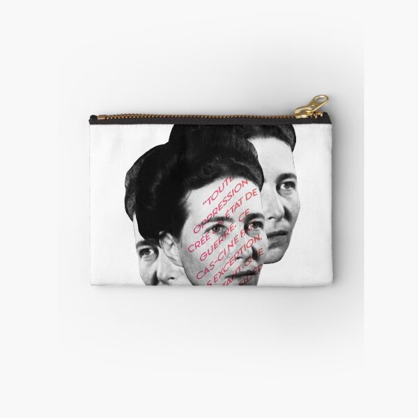 Item preview, Simone de Beauvoir Graphic Quote designed and sold by C·REBRAL Labs.