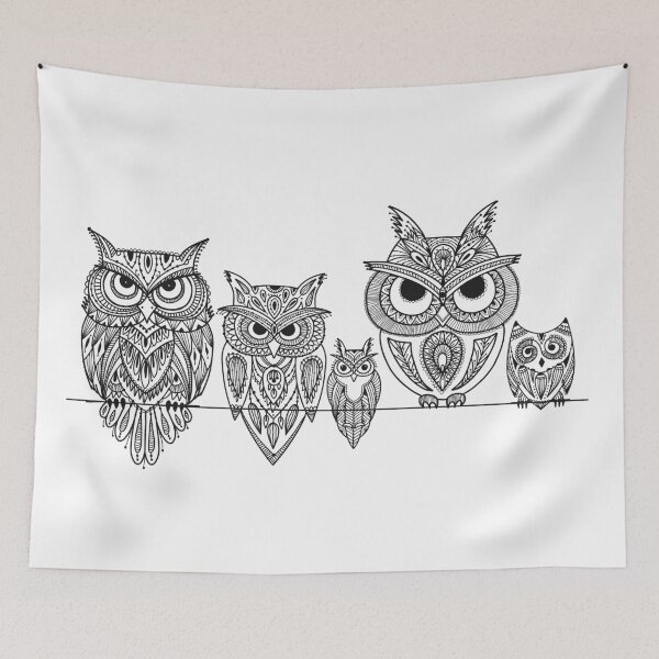 Item preview, Owls family designed and sold by Kudryashka.