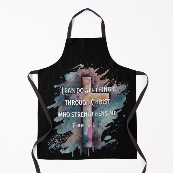 Item preview, Philippians 4:13 I Can Do All Things Through Christ Bible Verse designed and sold by 5PointsDigital.