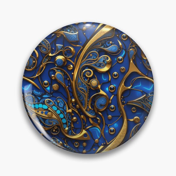 Item preview, Electroluminescent Sci-Fi Paisley #1 designed and sold by Electric-Easel.