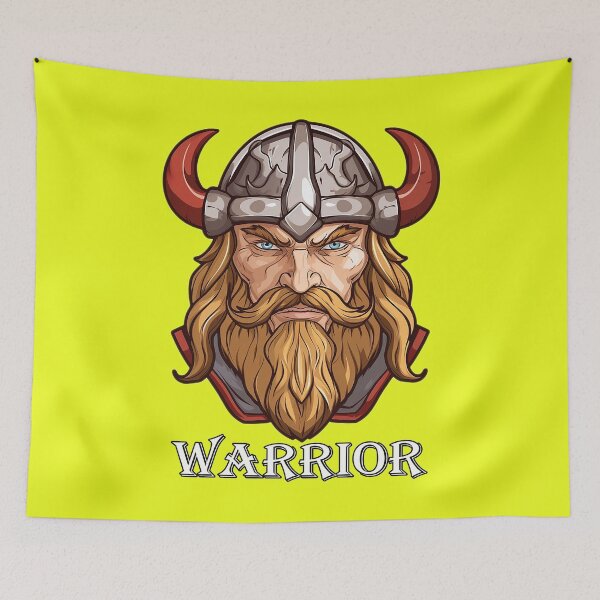 Item preview, Nordic Scandinavian Warrior Viking Helmet designed and sold by ⭐Beatiful House⭐.
