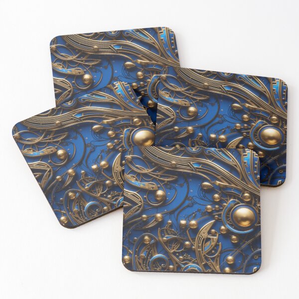 Item preview, Electroluminescent Sci-Fi Paisley #2 designed and sold by Electric-Easel.
