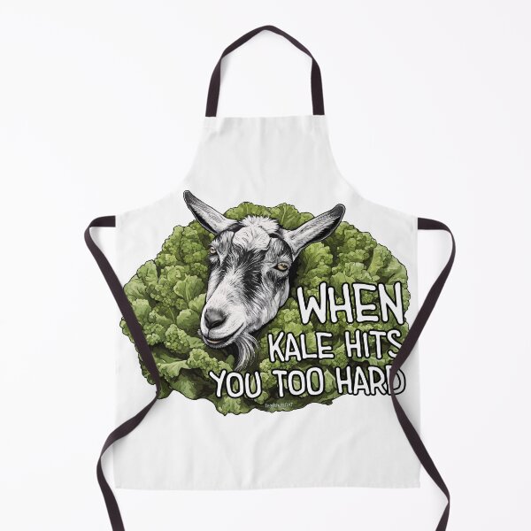 Item preview, When Kale Hits You Too Hard - Tego the GOAT designed and sold by ILikeToasters.