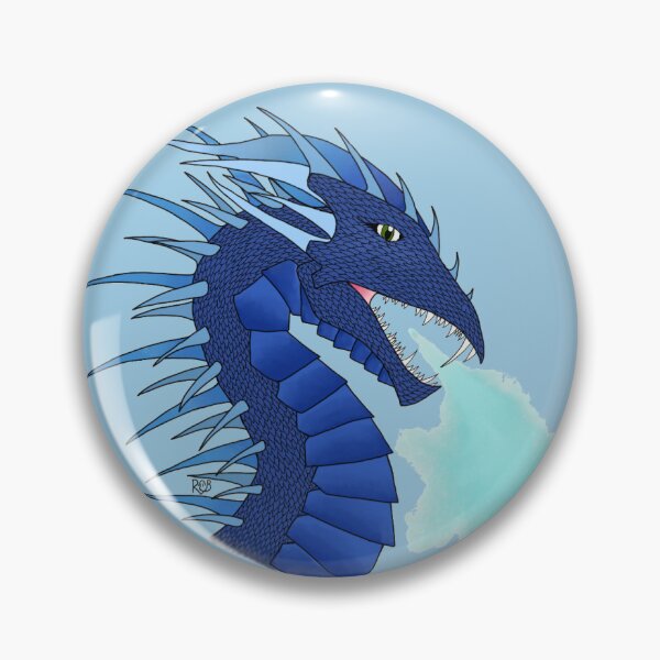 Item preview, Scaled Frost dragon designed and sold by DraconicFrost.