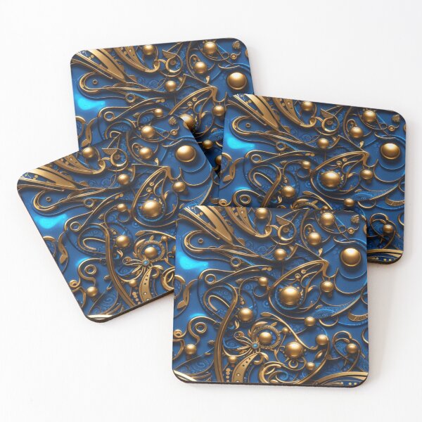 Item preview, Electroluminescent Sci-Fi Paisley #3 designed and sold by Electric-Easel.