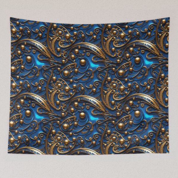Item preview, Electroluminescent Sci-Fi Paisley #3 designed and sold by Electric-Easel.