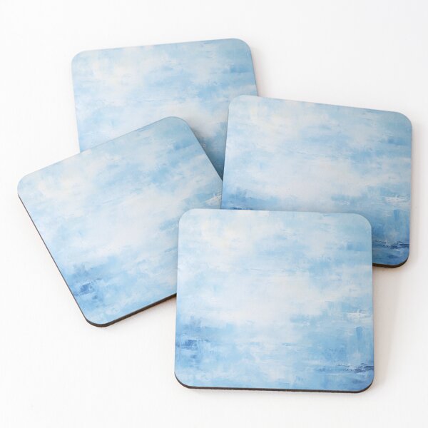 Item preview, Blue Sky Abstract Indigo designed and sold by trajeado14.