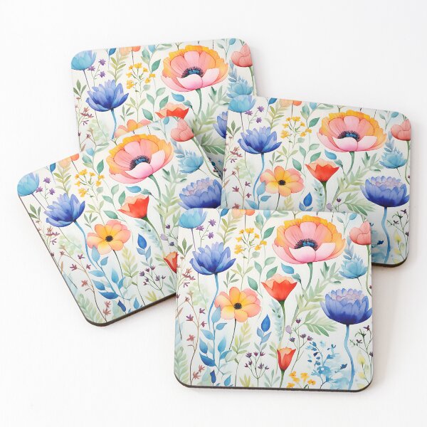 Artikelvorschau, Pattern: Water Color Floral Pattern entworfen und verkauft von Digi-Artsy.