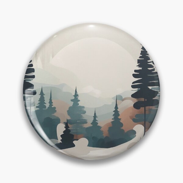 Item preview, Boho Forest Landscape Artwork designed and sold by DesignDrifts.