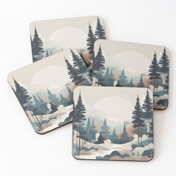 Item preview, Boho Forest Landscape Artwork designed and sold by DesignDrifts.