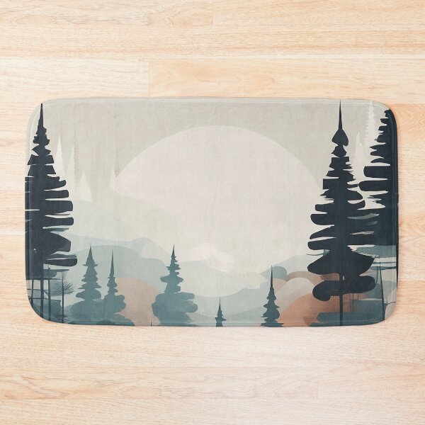 Item preview, Boho Forest Landscape Artwork designed and sold by DesignDrifts.