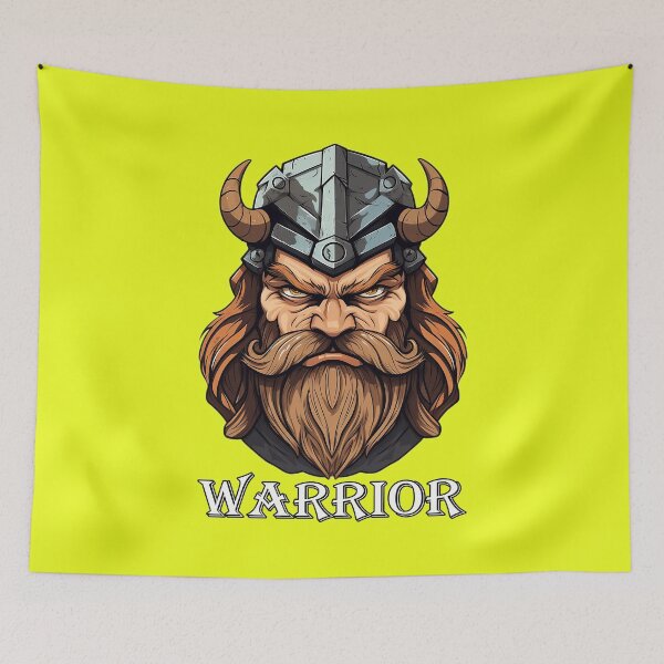 Item preview, Nordic Scandinavian Warrior Viking Helmet designed and sold by ⭐Beatiful House⭐.