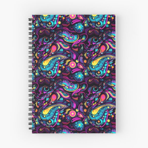 Item preview, Cyberpunk Neon Paisley Dreams #1 designed and sold by Electric-Easel.
