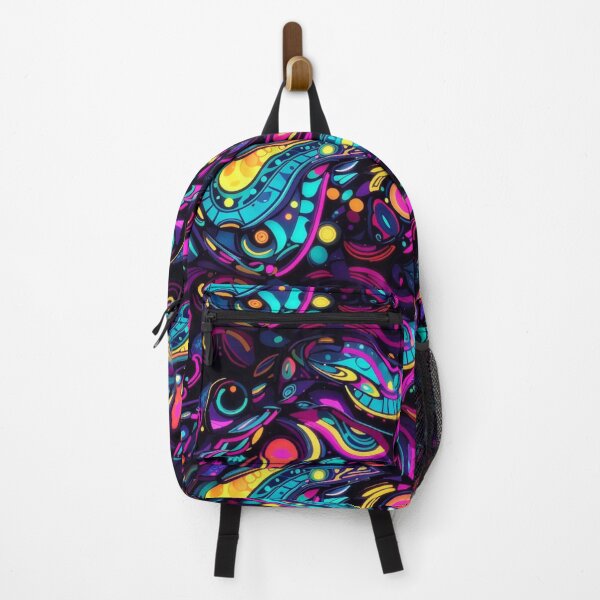 Item preview, Cyberpunk Neon Paisley Dreams #1 designed and sold by Electric-Easel.