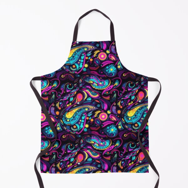 Item preview, Cyberpunk Neon Paisley Dreams #1 designed and sold by Electric-Easel.
