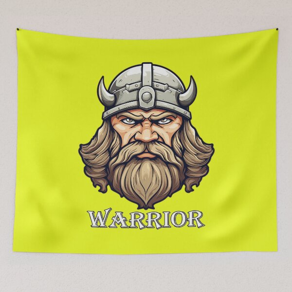 Item preview, Nordic Scandinavian Warrior Viking Helmet designed and sold by ⭐Beatiful House⭐.