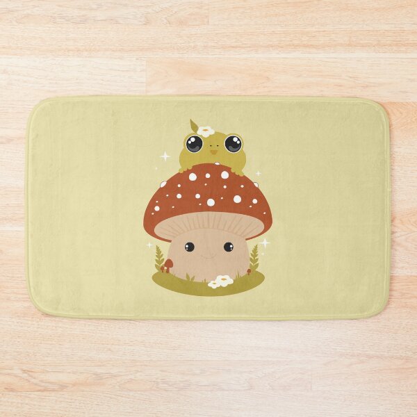 Item preview, Frog Aesthetic Shirt – Cute Cottagecore Frog with Mushrooms – Sad Frog Meme – Nature Lover Gift designed and sold by Lilypad Shop.