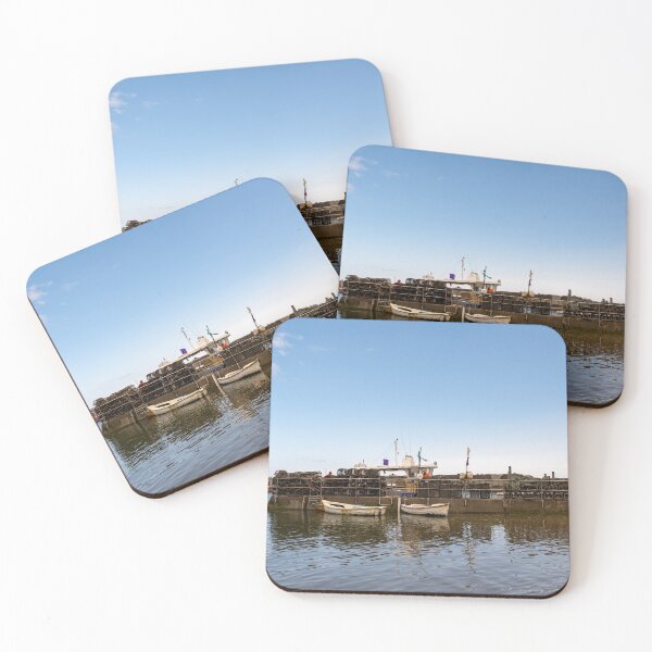 Item preview, Fishing boats in the harbour designed and sold by yackers1.